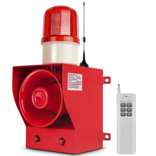 Sirène à cornet - SLA-05BY-500 - Hangzhou Yasong Electronic Co.,Ltd - sans fil / étanche / résistante aux intempéries