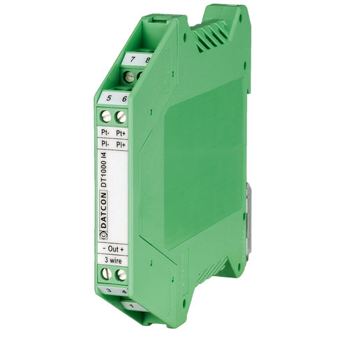 Transmetteur de température sur rail DIN - DT1000 I4 series - Datcon Industrial Electronics Ltd. - Pt100 / 4 fils / 3 fils