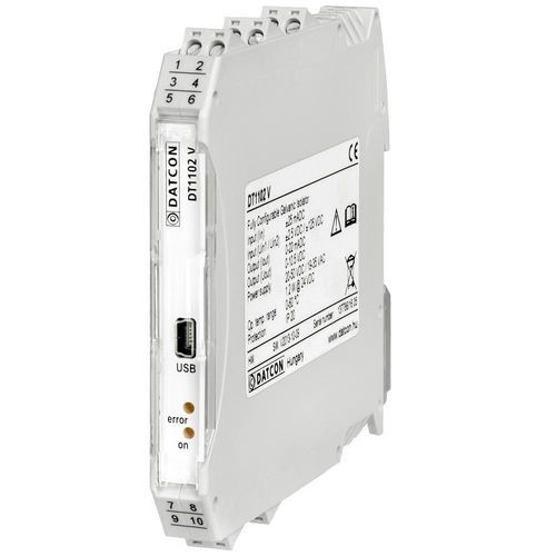 Isolateur galvanique - DT1102 V fully configurable I/O - Datcon Industrial Electronics Ltd. - 4-20mA / de tension / de courant