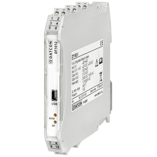 Transmetteur de température sur rail DIN - DT1012 IP - Datcon Industrial Electronics Ltd. - Pt100 / Pt1000 / à résistance