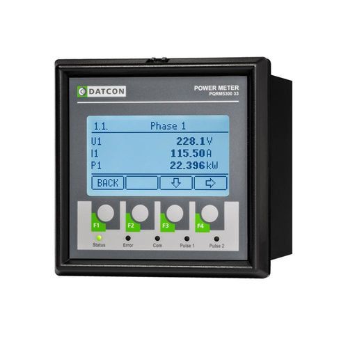Appareil de mesure de puissance multimètre - PQRM5300 33 - Datcon Industrial Electronics Ltd. - énergimètre / de puissance apparente / de puissance active