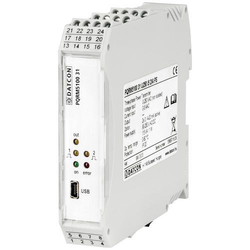Relais de surveillance de puissance - PQRM5100 31 series - Datcon Industrial Electronics Ltd. - de courant / de tension / de fréquence