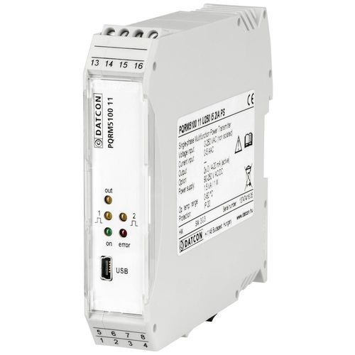 Relais de surveillance de puissance - PQRM5100 11 series - Datcon Industrial Electronics Ltd. - de phase / de courant / de tension