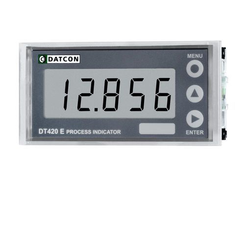 Indicateur de process - DT420 E - Datcon Industrial Electronics Ltd. - à 4 chiffres / affichage LCD / pour montage sur panneau