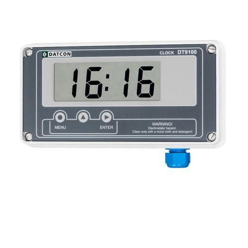 Horloge à sécurité intrinsèque - DT9100  - Datcon Industrial Electronics Ltd. - LCD / numérique / à 4 chiffres