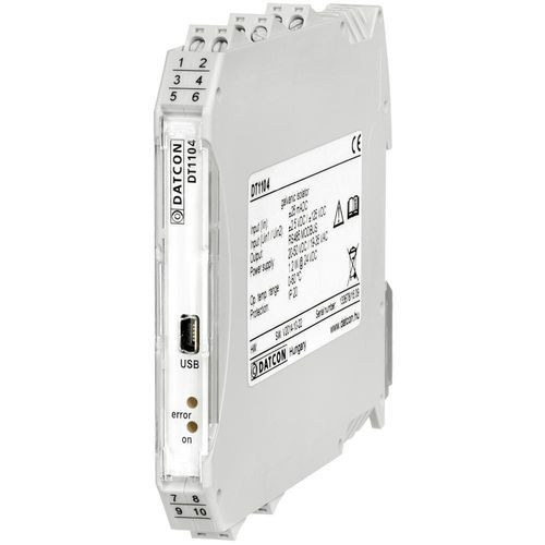 Isolateur de signal galvanique - DT1104 UI RS4 - Datcon Industrial Electronics Ltd. - de courant / de tension / 4-20mA
