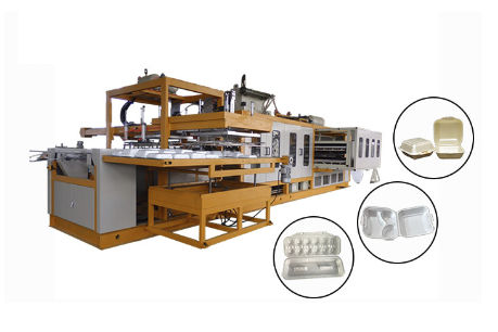 Machine de découpe de formage - PS - Longkou City Hongrun Packing Machinery Co., Ltd. - à couteau / pour matières plastiques / pour textiles