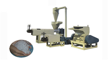 Unité de recyclage de plastique - Longkou City Hongrun Packing Machinery Co., Ltd. - par broyage / sur ligne de process
