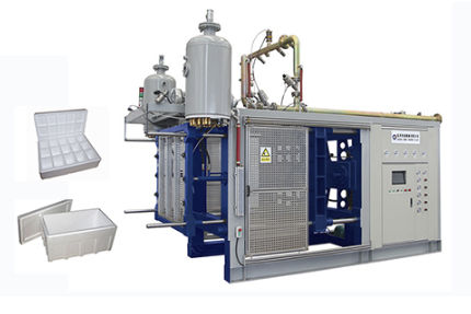 Machine de moulage pour PSE - HR series - Longkou City Hongrun Packing Machinery Co., Ltd. - à simple station / contrôlée par PLC / à économie d'énergie
