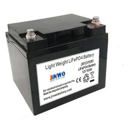 Batterie LiFePO4 - JW1250100 - ZHUHAI JINWO ELECTRONIC TECHNOLOGY CO.,LTD - de bloc / 12 V / pour onduleur