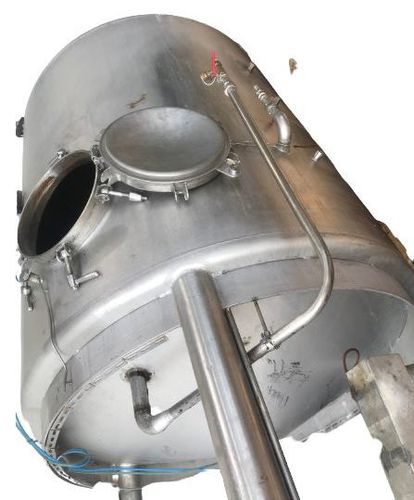 Cuve de nettoyage - CEMMI - pour contact alimentaire / en inox / cylindrique