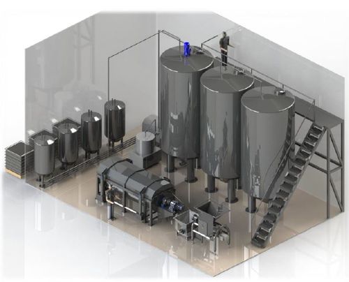 Ligne de traitement pour l'industrie agroalimentaire - CEMMI