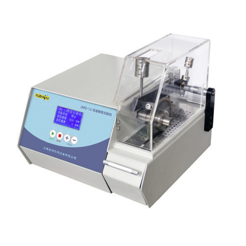Machine de découpe de métallographie - JMQ-12  - Shanghai Shangcai testing machine Co.,Ltd - à lame rotative / d'échantillons / pour applications industrielles