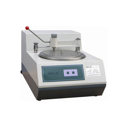 Meuleuse pour laboratoire de métallographie - MPJ-25 - Shanghai Shangcai testing machine Co.,Ltd - d'établi / électrique / de pré-rectifiage