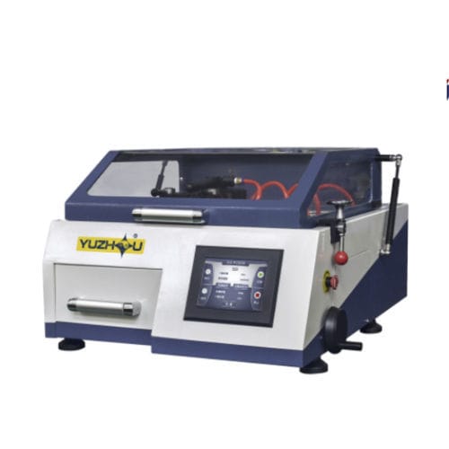 Machine de découpe de métallographie - QG-PCB30 - Shanghai Shangcai testing machine Co.,Ltd - à lame rotative / d'échantillons / CNC