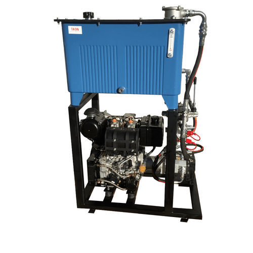 Groupe hydraulique à moteur diesel - DP19-01 - Taon Hydraulik Komponenter ApS - stationnaire / double pompe / à cylindrée variable
