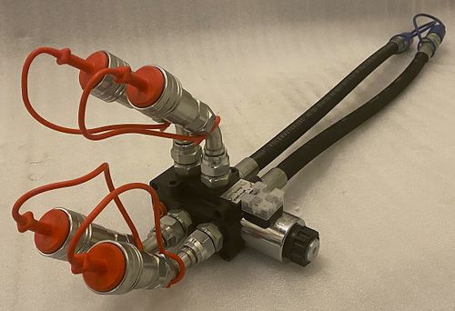 Vanne d'aiguillage à usage polyvalent - DVS6LK-12V - Taon Hydraulik Komponenter ApS - à actionneur électrique