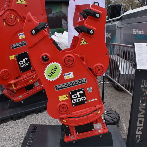 Pince hydraulique de démolition pour démolition primaire - CR500 - Promove srl - pour démolition secondaire / pour béton / rotative