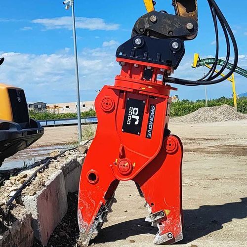 Pince hydraulique de démolition pour démolition primaire - CR2000  - Promove srl - pour démolition secondaire / pour béton / rotative