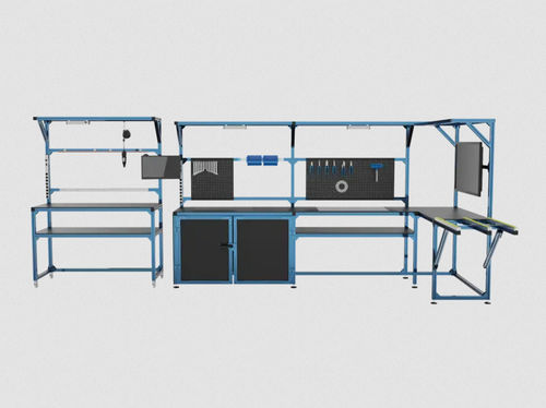 Poste de travail industriel - Vention - ergonomique / modulaire / sur mesure