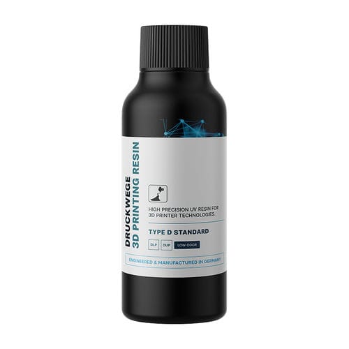 Résine d'impression 3D noire - Druckwege - industrielle / médicale