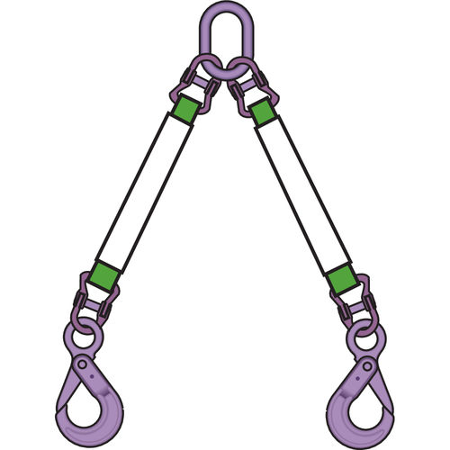 Élingue ronde - RR-276 - Mennens - en polyester / point d'amarrage