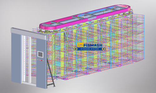 Stockeur rotatif horizontal - HCM - Changsha Kenwei Intelligent Technology Co., Ltd - pour entrepôt / de manutention