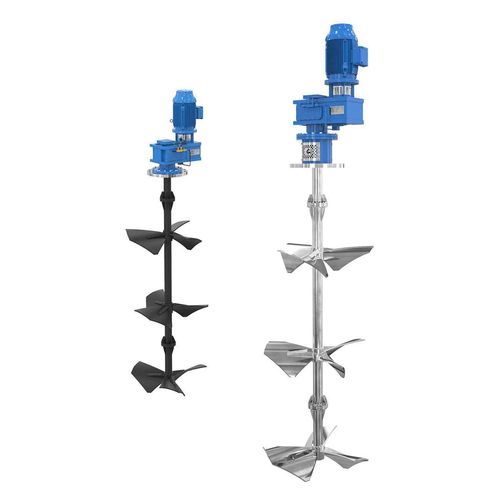 Agitateur vertical - Mega RT(G) - Autmix - à turbine / de liquide / liquide / solide