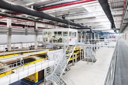 Machine de fabrication de cartons ondulée - WIDTH - BHS - à grande capacité / haute cadence