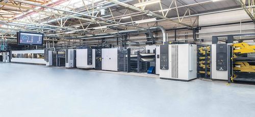 Ligne de production de carton - NICE Dry End - BHS - modulaire