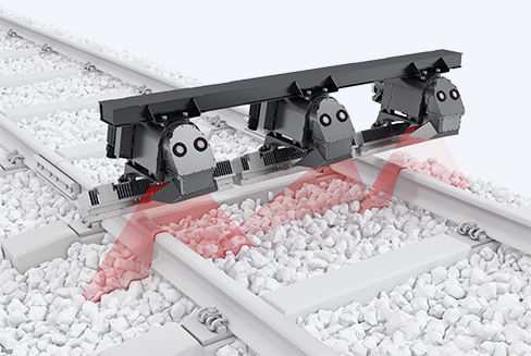 Système d'inspection laser - V-CUBE - Mermec - de mesure / de surface / pour applications ferroviaires
