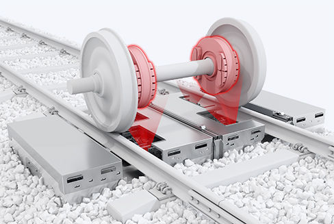 Système de mesure d'usure - Mermec - à laser / pour patin de freinage / pour applications ferroviaires