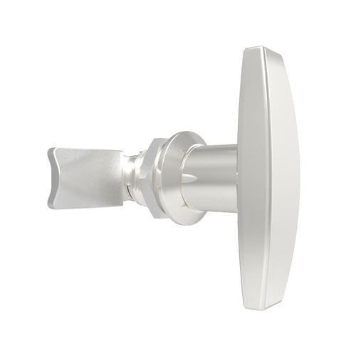 Loquet 1/4 tour - B-1201-20-A1 - FORND - en inox brossé / à poignée en T