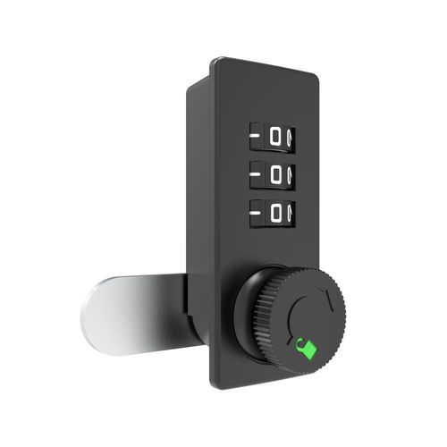 Serrure 1/4 tour - D3-1801-B5 - FORND - à combinaison / pour armoire / pour applications industrielles