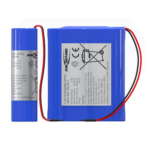 Batterie Li-ion - Ansmann AG - rectangulaire / cylindrique / 3 V