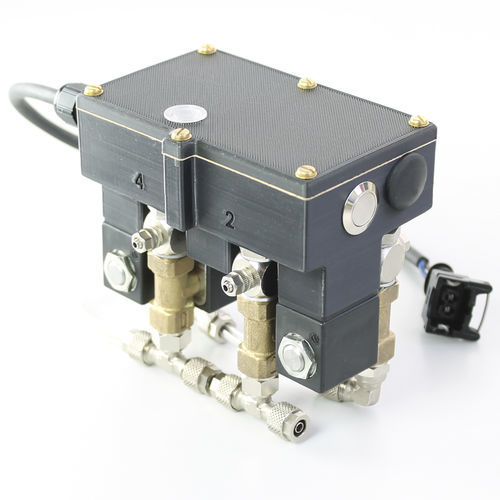 Système de dosage de liquides - ELMU-5P - ENGINEme GmbH - de gaz / avec pompe à engrenages / avec pompe à piston
