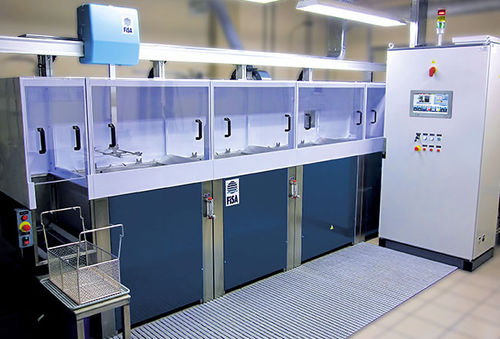 Machine de nettoyage à ultrasons - C40 - Fisa North America - à eau / de pièces / médicale