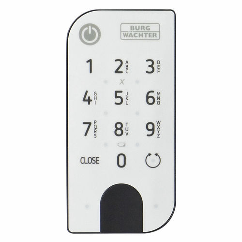 Clavier numérique 12 touches - Entry 7711 KP PIN - Burg-Wächter KG - encastrable / en Hemlock / sans fil