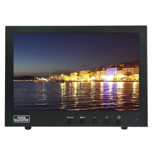 Moniteur LCD - BWML-1000 - Burg-Wächter KG - 10" / 1024 x 768 / 800 x 600