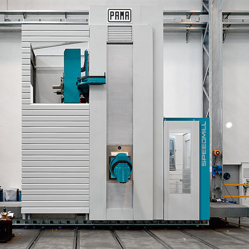 Aléseuse-fraiseuse CNC - SPEEDMILL B series - PAMA SpA - horizontale / à colonne / 4 axes