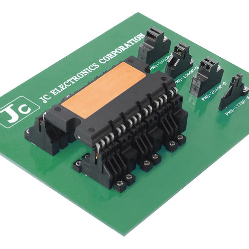 Socket SIP - PMS series - JC CHERRY INC. - pour transistor de puissance / modulaire
