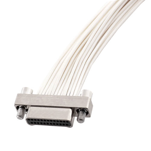 Connecteur à deux rangées - NADWxxP-Wxx-Lxxxx-W-S - JC CHERRY INC. - de données / D-Sub / micro-D