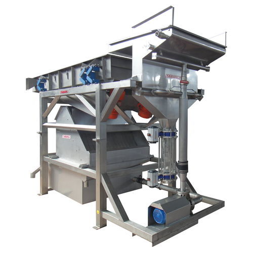 Épierreur pour petits pois - THD01 - TABANLI MAKINA SAN VE TIC LTD STI - pour produits granulaires / hydraulique