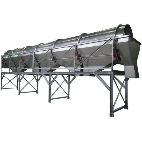 Machine de tri pour l'industrie agroalimentaire - TABANLI MAKINA SAN VE TIC LTD STI - pour légumes / pour céréales / rotative