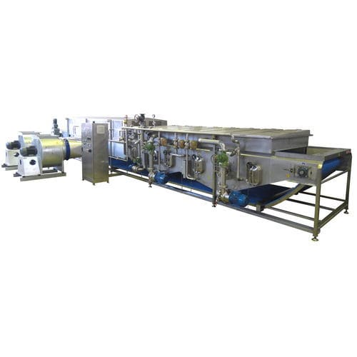 Machine à blanchir de légumes - TBBC01 - TABANLI MAKINA SAN VE TIC LTD STI - pour l'industrie agroalimentaire / à vapeur / à bande