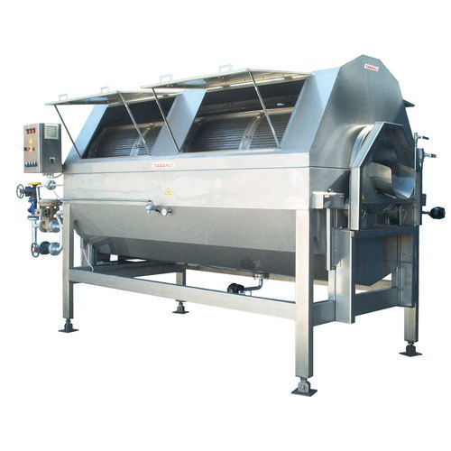 Machine à blanchir de légumes - TSDB - TABANLI MAKINA SAN VE TIC LTD STI - pour champignons / pour l'industrie agroalimentaire / à vapeur
