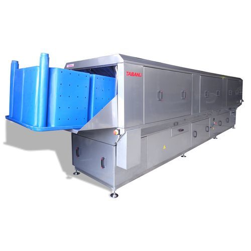 Tunnel de lavage pour caisses - TABANLI MAKINA SAN VE TIC LTD STI - pour casiers plastiques / de palettes