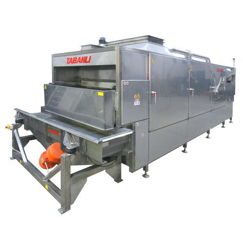 Machine de torréfaction d'amandes - TRO01 - TABANLI MAKINA SAN VE TIC LTD STI - pour noisettes / d'arachides / de pois chiches