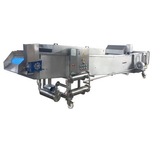 Laveuse de fruits - TUW - TABANLI MAKINA SAN VE TIC LTD STI - de rinçage / par soufflage d'air haute pression / à faible consommation d'eau