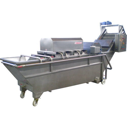 Laveuse agro-alimentaire pour concombres - TVBW - TABANLI MAKINA SAN VE TIC LTD STI - de poivrons / à brosse